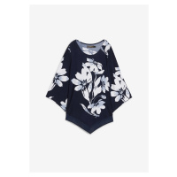 Tričková tunika s květovým vzorem