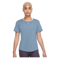 Nike ONE DRI-FIT Dámské funkční tričko, světle modrá, velikost