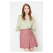 Trendyol Dried Rose Epaulette Detailed Mini Woven Skirt