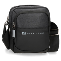 Pepe Jeans Jarvis pánská malá taška přes rameno - černá