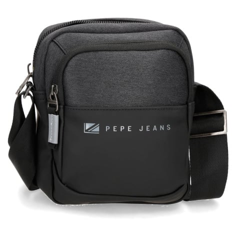 Pepe Jeans Jarvis pánská malá taška přes rameno - černá