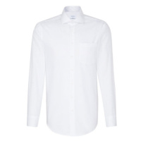 Seidensticker Pánská popelínová košile SN293600 Striped Light Blue - White