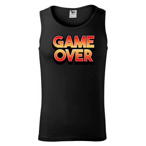 Game over - nápis barevný - Tílko pánské Core