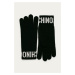 Rukavice Moschino dámské, černá barva