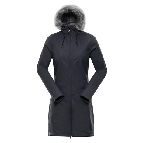 Dámský kabát Alpine Pro PRISCILLA 4 - tmavě šedá