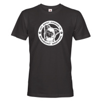 Pánské tričko s potiskem Brabantského grifonu - skvělý dárek pro milovníky psů