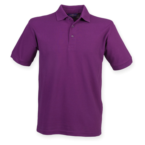 Henbury Pánské polo triko H400 Magenta