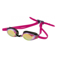 Plavecké brýle aquafeel glide mirrored růžová