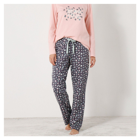 Pyžamové kalhoty s potiskem "Beautiful" Blancheporte