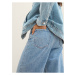Světle modré dámské široké džíny Tom Tailor Denim
