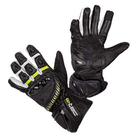W-TEC Moto rukavice Evolation černá/žlutá