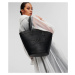 Kabelka karl lagerfeld k/signature tulip md tote black