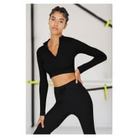 Dámský top Trendyol TWOAW22BZ0274/Black