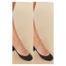 Trendyol Black Comfortable Sole 2-Pack Ballet Socks