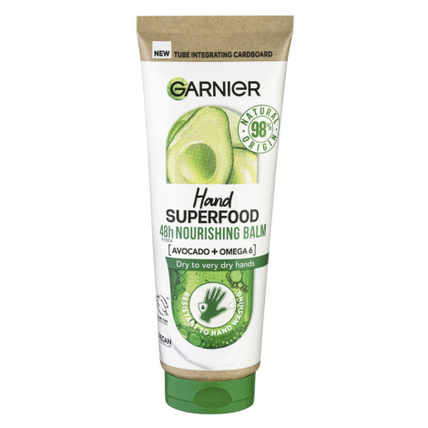 Garnier Hand SuperFood hydratační krém na ruce s avokádem 75 ml