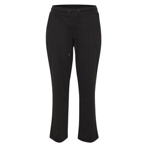 KAFFE CURVE Kalhoty černá