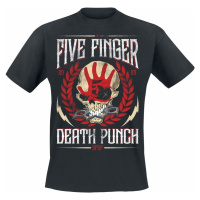 Five Finger Death Punch Laurel Emblem V1 Tričko černá