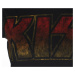 Tričko metal dámské Kiss - Classic Logo - ROCK OFF - KISSTS01LB