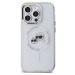 Karl Lagerfeld IML K&CH Heads Metal Frame MagSafe Zadní Kryt pro iPhone 14 Pro Max Transparent