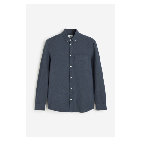 H & M - Košile oxford Regular Fit - modrá H&M