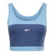 Reebok WOR MESH BRALETTE Dámská braletka, modrá, velikost