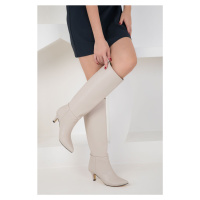 Soho Beige Women's Boots 17676