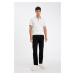 DEFACTO Trousers Straight Leg Pocket Basic Plain