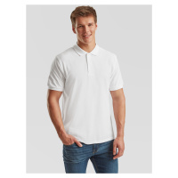 White Men's T-shirt Iconic Polo 6304400 Friut of the Loom