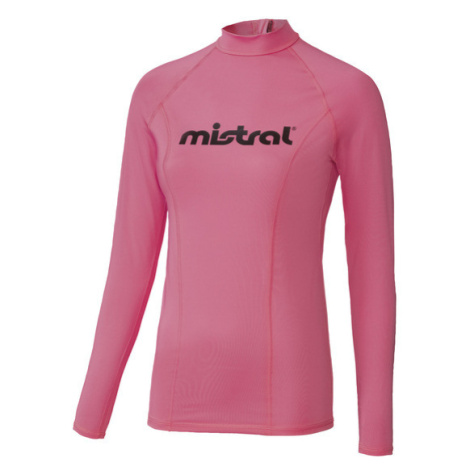 Mistral Dámské koupací triko s dlouhými rukávy UV 50+ (růžová) Mistrall