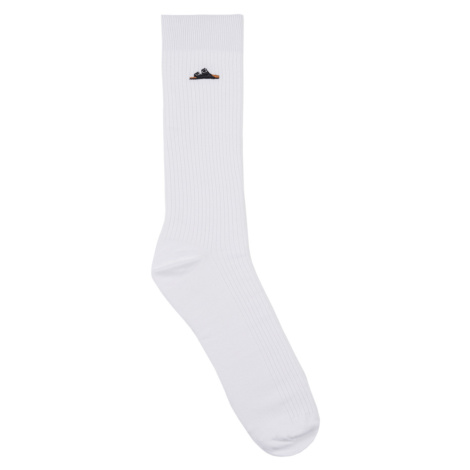 BIRKENSTOCK Cotton Rib White Bílá