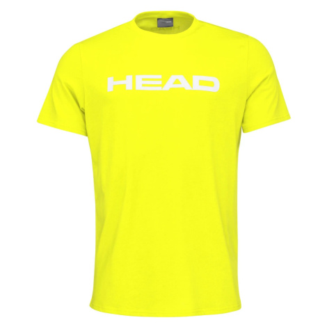 Pánské tričko Head Club Basic T-Shirt Men Yellow XL