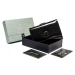 Trendová kožená peněženka Cavaldi Julia, černá