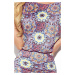 Dámské šaty s potiskem mandal Numoco KIMONO - vícebarevné
