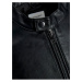 Černá pánská koženková bunda Jack & Jones Cali
