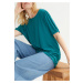 BONPRIX příjemné tričko Barva: Zelená, Mezinárodní