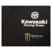 Kawasaki Pánská nepromokavá vesta Kawasaki Racing Team WSBK 2022 - černá