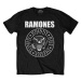 Ramones Tričko Presidential Seal Unisex Black