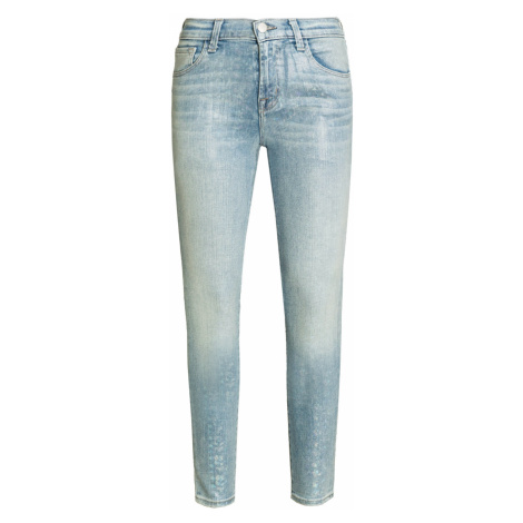 Džíny J Brand MID RISE CROP SKINNY modrá