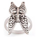 AutorskeSperky.com - Stříbrný prsten motýl - S501