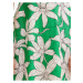 Bílo-zelené dámské květované šaty Desigual Nashville