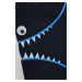 Chlapecké plavky Noviti boxerky se žralokem KC002 Tmavě modrá