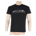 Pánské tričko SENSOR Coolmax Fresh PT Mountains černá