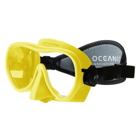 OCEANIC MINI SHADOW Potápěčská a šnorchlovací maska, žlutá, velikost