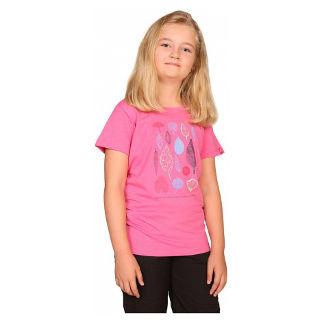 Dětské triko Alpine Pro BRANTO 2 - růžová