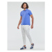 Polo Ralph Lauren POLO COUPE DROITE EN COTON BASIC MESH FANTAISIE COL Modrá