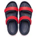 Chlapecké sandály CROCS Crocband Cruiser Sandal K navy varsity red