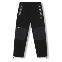 Pánské softshellové kalhoty KUGO HK7588, černá / šedé kapsy Barva: Černá