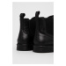 Kožené boty Pepe Jeans Oregon Chelsea pánské, černá barva