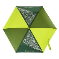Dětský skládací deštník s magickým efektem, limetkový