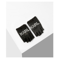 Rukavice karl lagerfeld k/signature whip glove černá